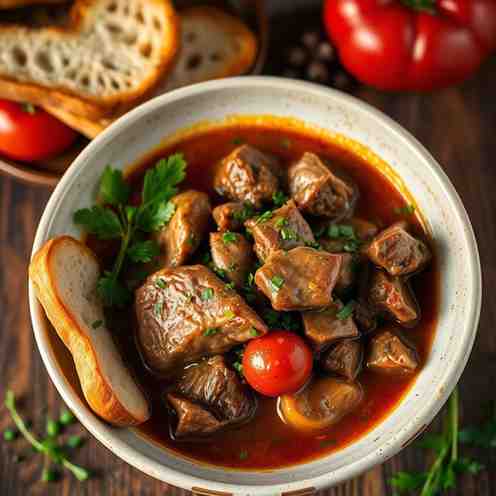 Gandinga - Pork Liver & Heart Stew Recipe